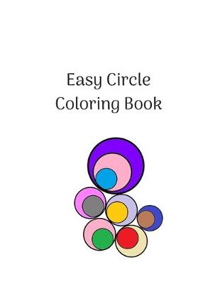 Book cover for Easy Circle Coloring Book