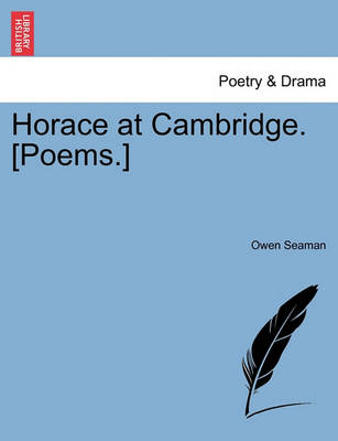 Book cover for Horace at Cambridge. [Poems.]