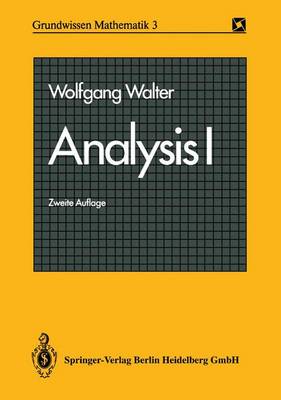 Cover of Analysis I