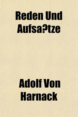 Book cover for Reden Und Aufsa Tze