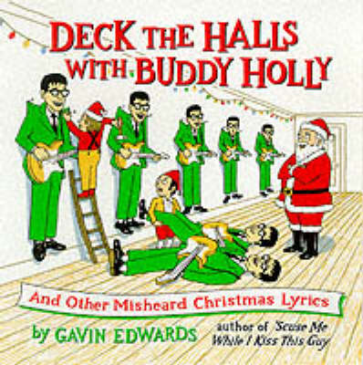Book cover for Deck the Halls with Buddy Holly