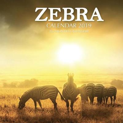 Book cover for Zebra Calendar 2019