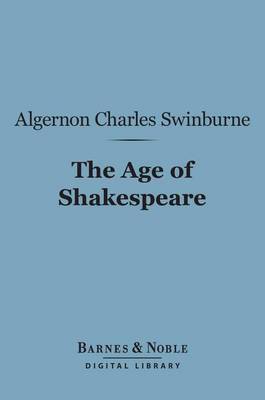 Book cover for The Age of Shakespeare (Barnes & Noble Digital Library)