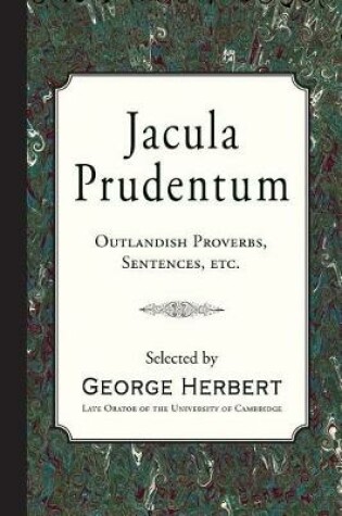 Cover of Jacula Prudentum