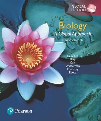 Book cover for Biology: A Global Approach, Global Edition -- Mastering Biology with Pearson eText