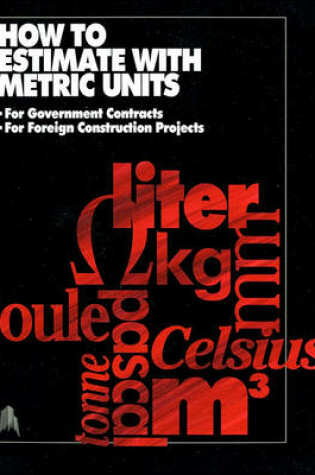 Cover of How to Estimate with Metric Units