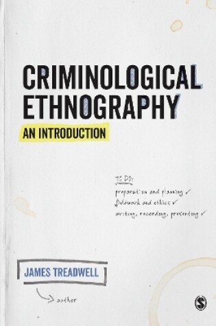 Cover of Criminological Ethnography: An Introduction