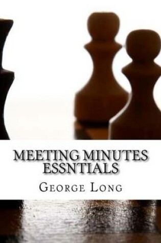 Cover of Meeting Minutes Essntials