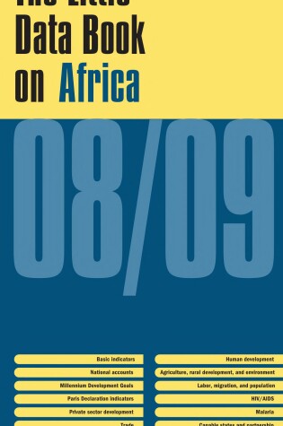 Cover of The Little Data Book on Africa 2008-09