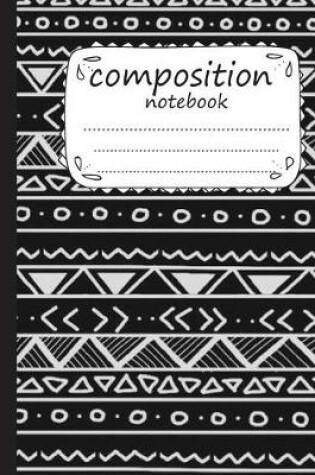 Cover of Composition Notebook Design No.13 Style