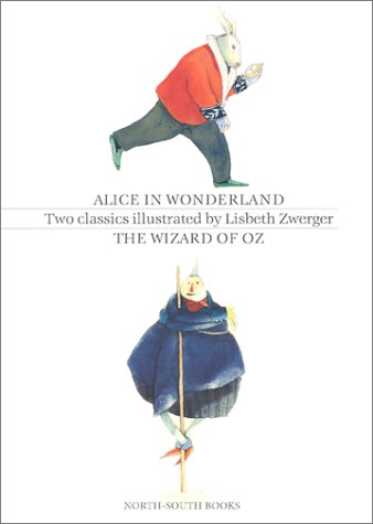 Cover of Wizard of Oz and Alice in Wonderland Treasury