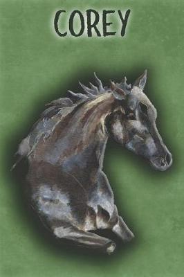 Book cover for Watercolor Mustang Corey