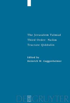 Cover of Tractate Qiddusin