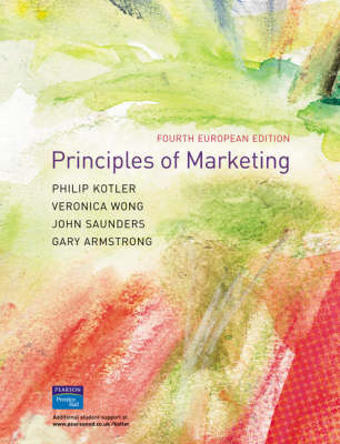 Book cover for Online Course Pack: Principles of Marketing European Edition with OneKey Blackboard Access Card: Kotler, Principles of Marketing Euro 4e