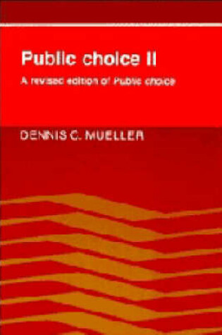 Cover of Public Choice II