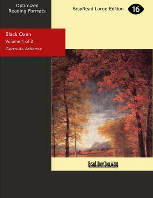 Cover of Black Oxen