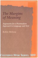 Book cover for The Margins of Meaning