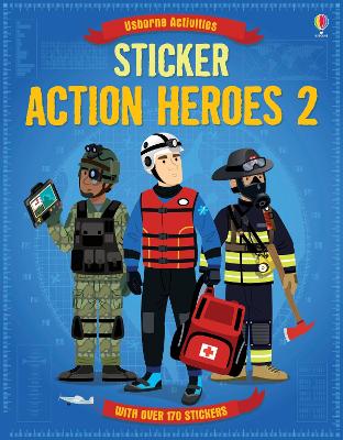 Book cover for Sticker Action Heroes 2