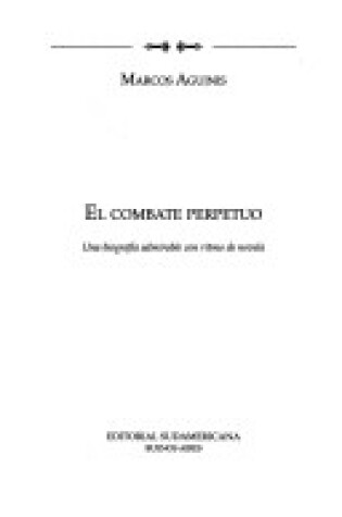 Cover of El Combate Perpetuo