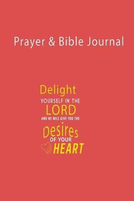 Book cover for Prayer & Bible Journal