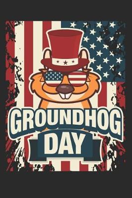 Book cover for Proud Patriotic Groundhog Day