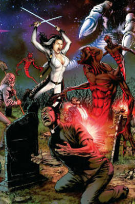 Book cover for Grimm Fairy Tales Presents: Zombies and Demons