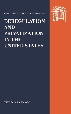 Cover of Deregulation and Privatization