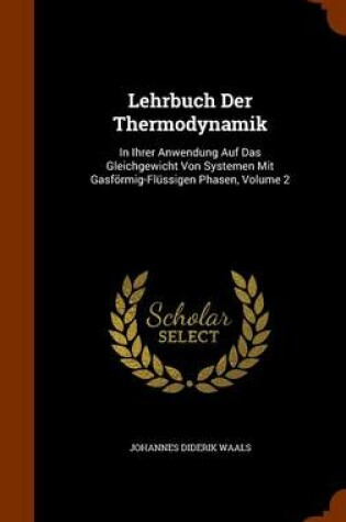 Cover of Lehrbuch Der Thermodynamik