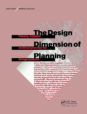 Book cover for The Design Dimension of Planning