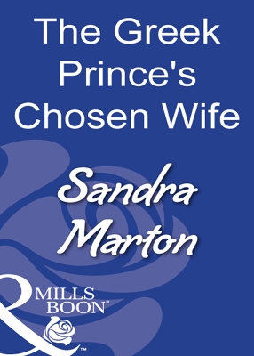 Book cover for The Greek Prince's Chosen Wife