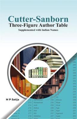 Book cover for Cutter-Sanborn Three Figure Author Table