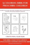 Book cover for Crafts for 4 year Olds (A Coloring book for Preschool Children)