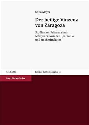 Cover of Der Heilige Vinzenz Von Zaragoza