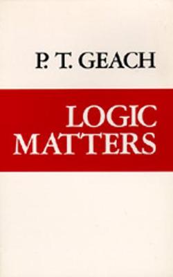 Book cover for Logic Matters