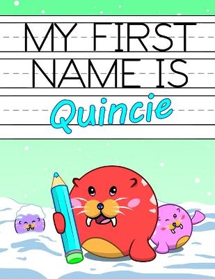 Book cover for My First Name is Quincie