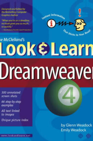 Cover of Deke Mcclelland's Look and Learn Dreamweaver