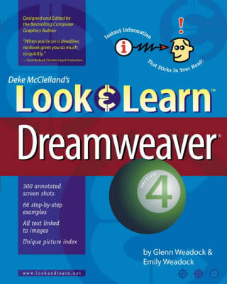 Book cover for Deke Mcclelland's Look and Learn Dreamweaver