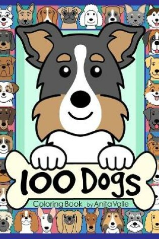 Cover of 100 Dogs Coloring Book