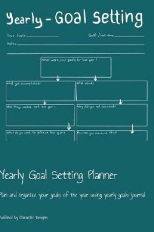 Cover of Yearly Goal Setting Planner