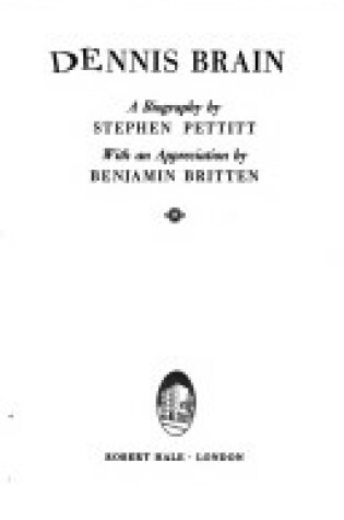 Cover of Dennis Brain