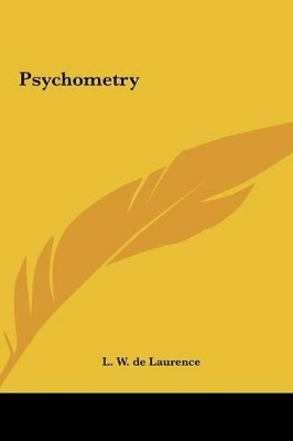 Book cover for Psychometry