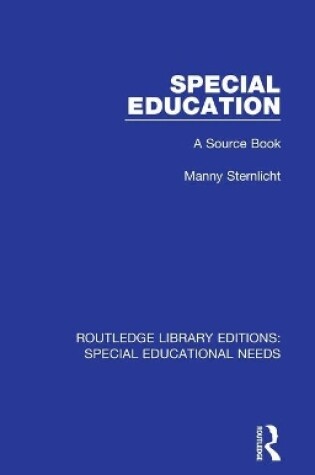 Cover of Special Education