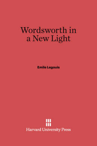 Cover of Wordsworth in a New Light