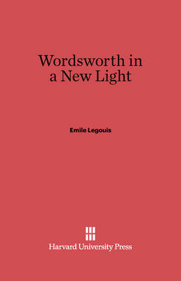 Book cover for Wordsworth in a New Light