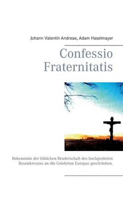 Book cover for Confessio Fraternitatis