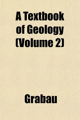 Book cover for A Textbook of Geology (Volume 2)