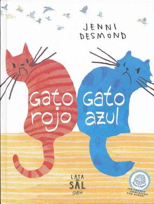 Book cover for Gato Rojo, Gato Azul