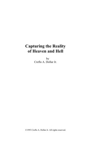 Book cover for Capturing the Reality of Heaven and Hell