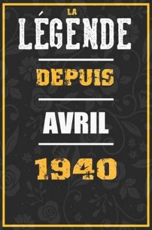 Cover of La Legende Depuis AVRIL 1940