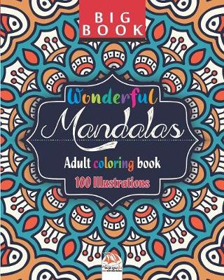Book cover for Wonderful Mandalas - Adult coloring book